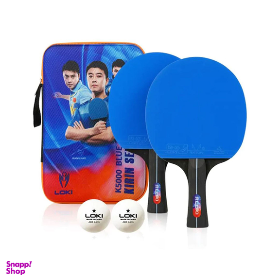 ست راکت پینگ پنگ لوکی مدل K5000 ۲ عددی