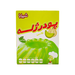 پودر ژله طالبی شیبابا وزن 100 گرم