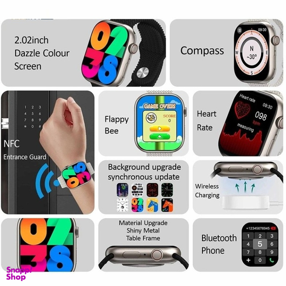 ساعت هوشمند مدل HK10 Pro Plus