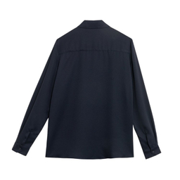 شومیز آستین بلند زنانه برنس مدل 30104 رنگ سرمه ای