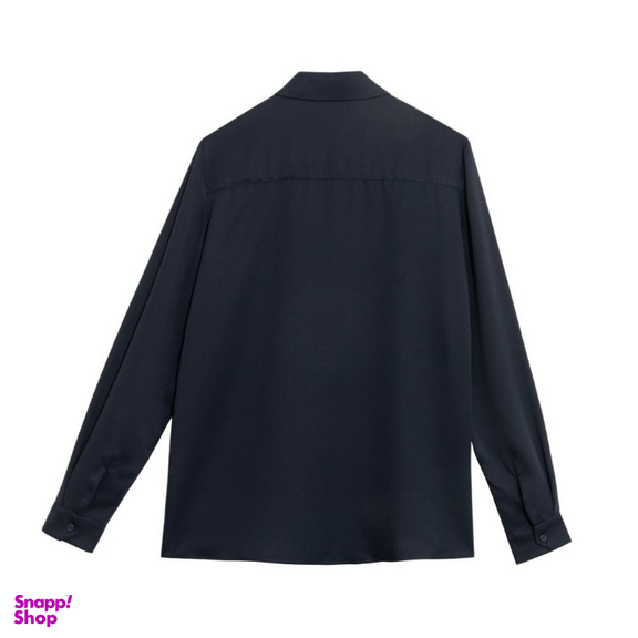 شومیز آستین بلند زنانه برنس مدل 30104 رنگ سرمه ای