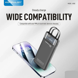 پاوربانک کانفلون مدل A38Q ظرفیت 10000 میلی آمپر ساعت