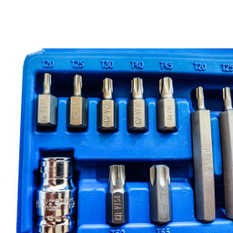 آچار بکس و سری بیت اسکای مدل FQRS 99587  مجموعه 15 عددی