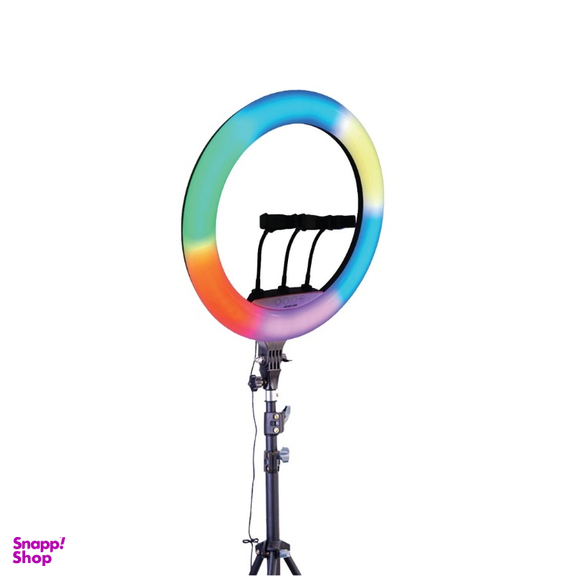 رینگ لایت گرین لاین مدل RGB Ring Light 22