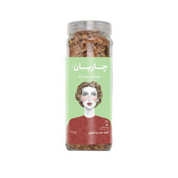 موسلی صبحانه گردو، سیب و دارچین چاربان وزن 380 گرم