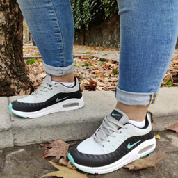 کفش پیاده روی طرح نایک ایرمکس کد 009 رنگ طوسی