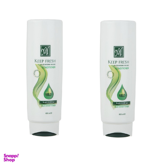 نرم‌ کننده مو مای مدل Keep Fresh حجم 400 میلی‌ لیتر بسته دو عددی