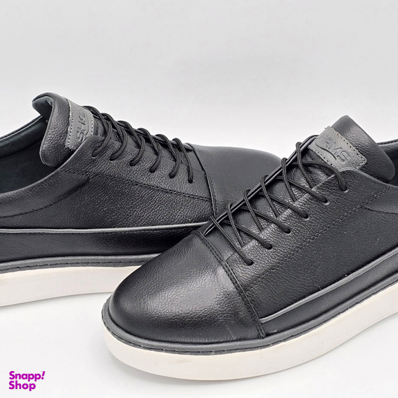 کفش راحتی مردانه شمس کد 08654 رنگ مشکی