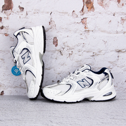 کفش ورزشی زنانه طرح نیوبالانس 530 کد 2333 رنگ سفید سرمه ای