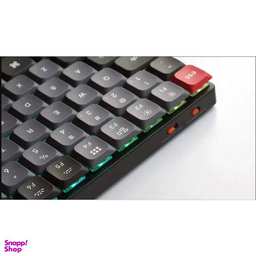 کیبورد بی سیم مخصوص بازی کیکرون مدل Keychron K3 Pro RGB Red Switch