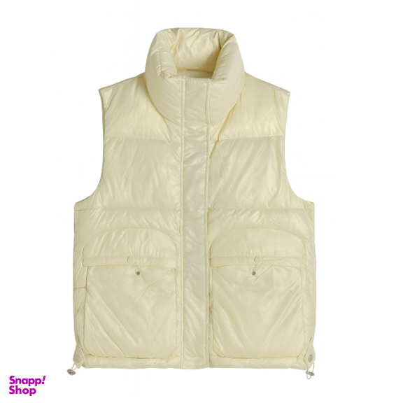 پافر زنانه کد ZH05 رنگ کرم