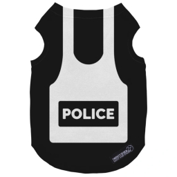 لباس سگ و گربه 27 طرح Police Rek کد MH1349