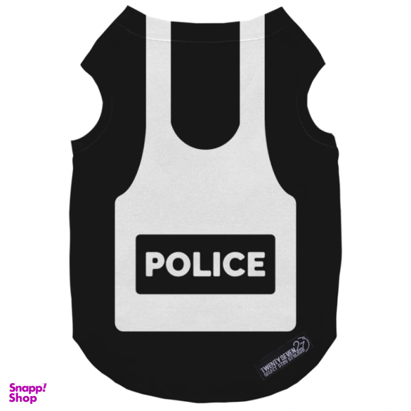 لباس سگ و گربه 27 طرح Police Rek کد MH1349