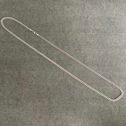 زنجیر نقره مردانه گیرا مدل کارتیه کد G31-65