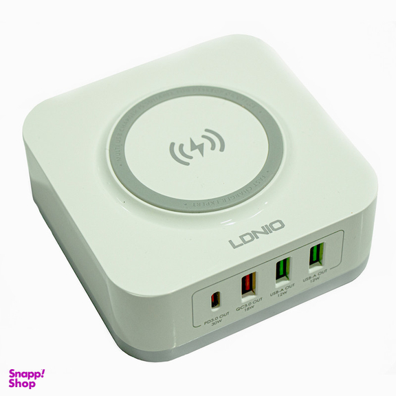 شارژر رومیزی بی سیم 32W الدینیو مدل AW004