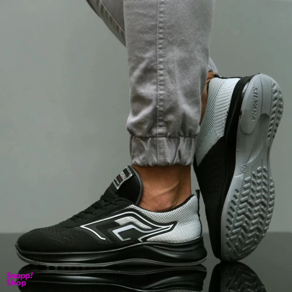 کفش پیاده‌ روی مردانه سارزی مدل GD-15967119 رنگ مشکی