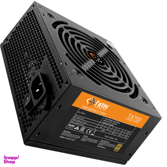 منبع تغذیه 750 وات کامپیوتر فاطر مدل TX750 80+ GOLD