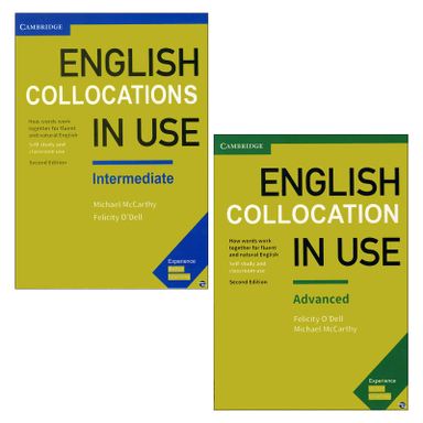 کتاب English Collocations in use اثر Felicity O Dell & Michael Mccarthy انتشارات زبان مهر مجموعه 2 جلدی