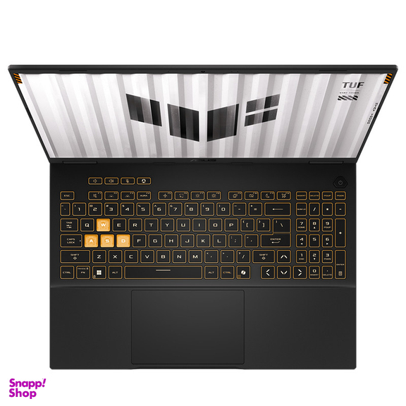 لپ تاپ 16 اینچی ایسوس مدل TUF Gaming F16 FX608JMR-F16I75060-i7 14650HX-64GB DDR5 5600MHz-1TB SSD-RTX5060 8GB-FHD 165Hz-W کاستوم شده