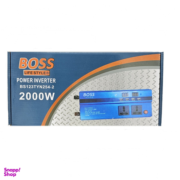 مبدل برق خودرو باس مدل BS123 TYN254-2 ظرفیت 2000 وات