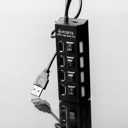 هاب 4 پورت USB 2.0 پورتز مدل HI-SPEED