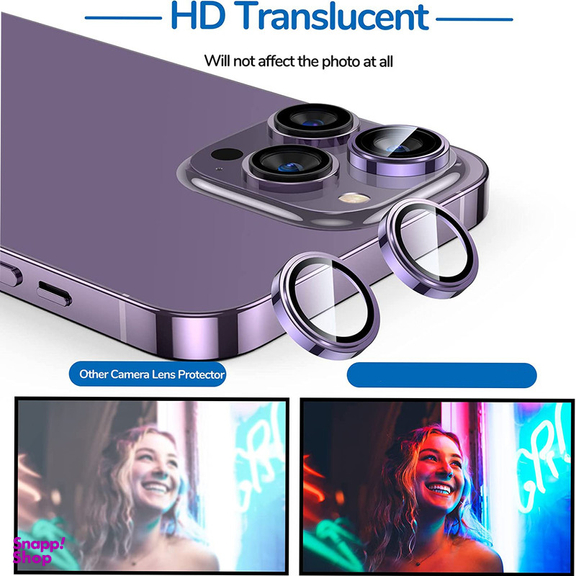 محافظ لنز دوربین اپیکوی مدل HD-ColorLenz مناسب برای گوشی موبایل اپل Iphone 14 Pro Max / 14 Pro
