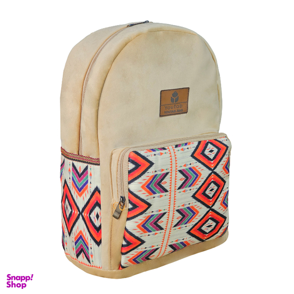 کوله پشتی زنانه یوتاب مدل مخمل K-02