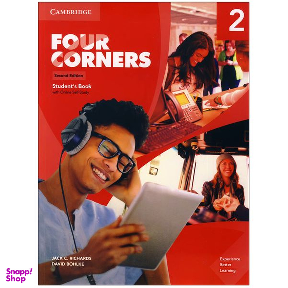 کتاب four corners 2 2nd اثر Jack C. Richards and David Bohlke انتشارات کمبریج