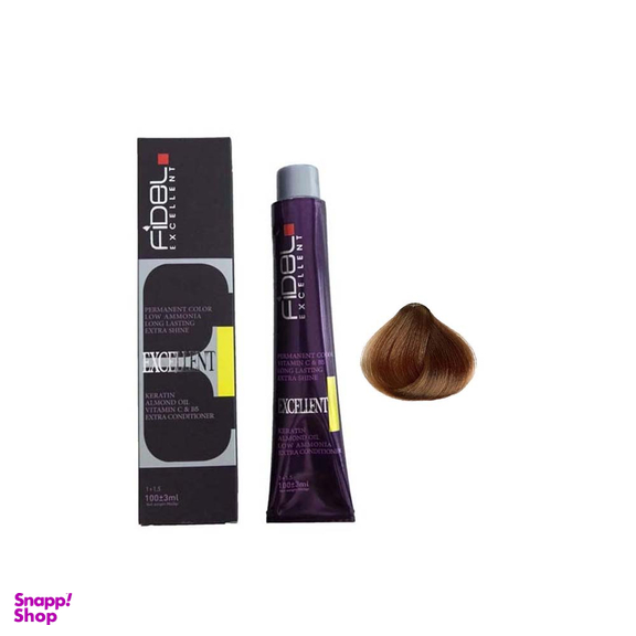 رنگ مو فیدل اکسلنت شماره 6.90 رنگ قهوه ای شکلاتی روشن حجم 100 میلی لیتر