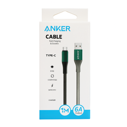 کابل تبدیل USB به Type-C انکر مدل AD-012 طول 1 متر