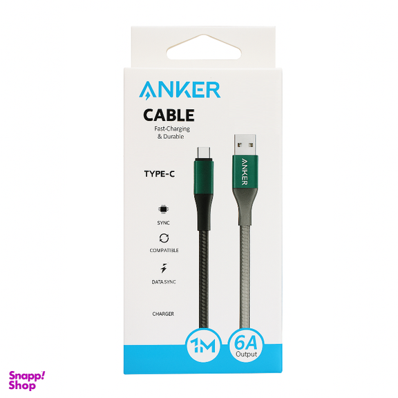 کابل تبدیل USB به Type-C انکر مدل AD-012 طول 1 متر