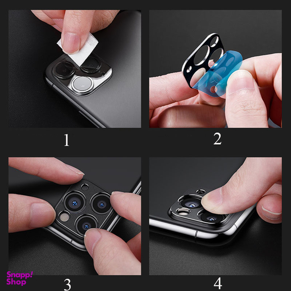 محافظ لنز دوربین بوف مدل 3D Pro مناسب برای گوشی موبایل سامسونگ Galaxy S21 / S21 Plus