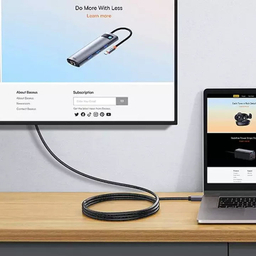 کابل HDMI بیسوس مدل 4K@60Hz Ultra Clarity طول 1.5 متر
