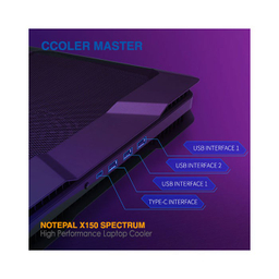 پایه خنک کننده لپ تاپ کولر مستر مدل X150 Spectrum