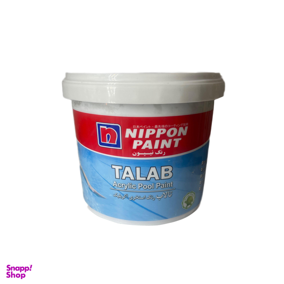 رنگ استخری آکریلیک نیپون مدل تالاب کد 826 وزن ۴ کیلوگرم