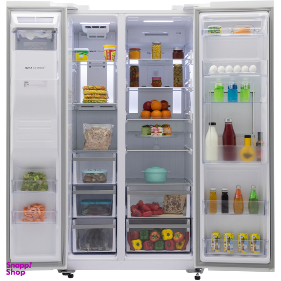 یخچال و فریزر ساید بای ساید 32 فوت اسنوا مدل SN8-2034GW