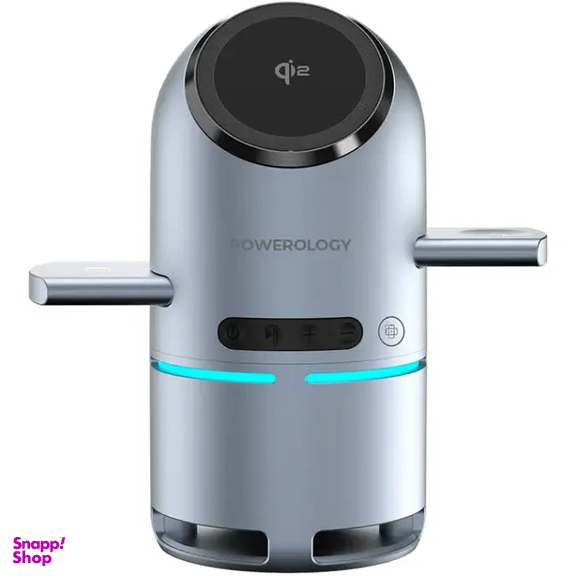 استند شارژر و اسپیکر پاورولوژی مدل Qi2 Speaker Charge Station