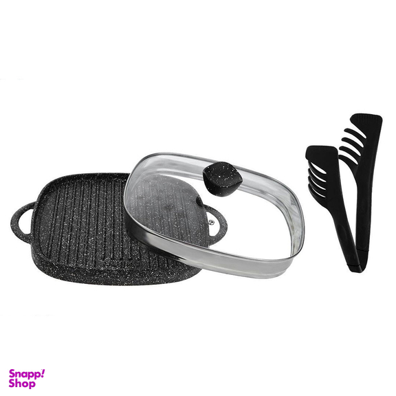 تابه گریل درب دار نالینو مدل Lorenza سایز 28