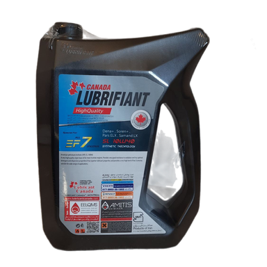 روغن موتور لوبریفنت کانادا مدل EF7 حجم 5 لیتر