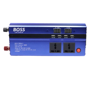 مبدل برق خودرو باس مدل YP-BS123TYN254-3-3000W