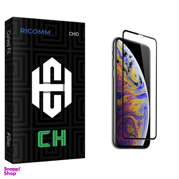 محافظ صفحه نمایش شیشه ای ریکام مدل CH glass مناسب برای گوشی موبایل اپل iPhone Xs max