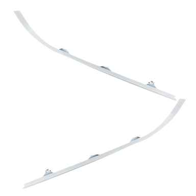 ابرویی چراغ جلو خودرو کالانیکس مدل ABR-PARSWHT-10887 مناسب پژو پارس مجموعه 2 عددی