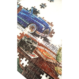 پازل 1000 تکه طرح برج ساعت تبریز مدل هفت خوان