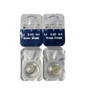 لنز چشم سالیانه نیوویژن رنگ Green Dream شماره 29