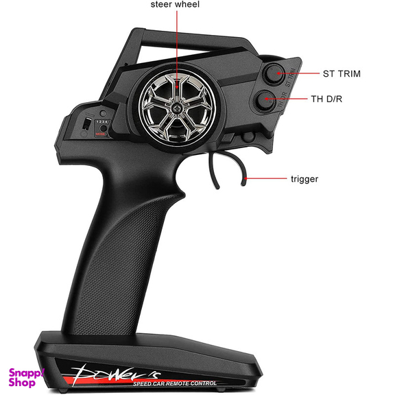 ماشین بازی کنترلی دبلیو ال تویز مدل GoolRC 144002 RC Car