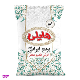 برنج ایرانی فجر هایلی وزن 5 کیلوگرم