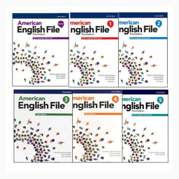 کتاب American English File 3rd اثر جمعی از نویسندگان انتشارات OXFORD شش جلدی