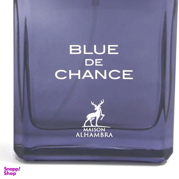 ادو پرفیوم مردانه الحمبرا مدل Blue De Chance حجم 100 میلی‌ لیتر