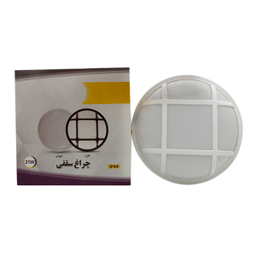 چراغ سقفی 24 وات روکار شی کاریزما مدل افرا