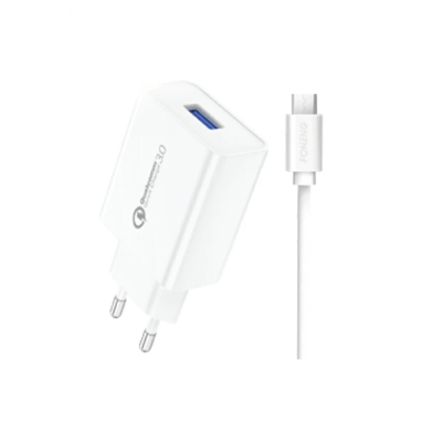 شارژر موبایل فوننک کد 56 به همراه کابل MicroUSB